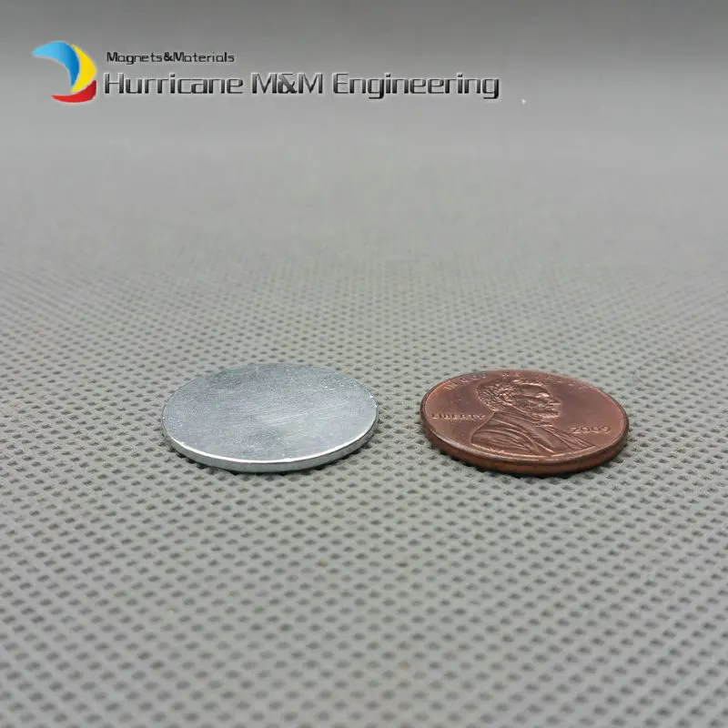 Диаметр Магнитного Диска NdFeB Цилиндрические неодимовые магниты N38 20x1 2 мм 0 79 дюйма