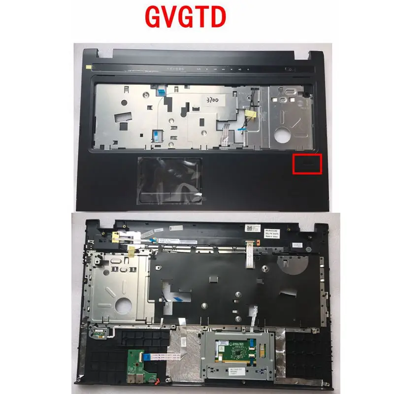 GZEELE для DELL Vostro 3700 V3700 Подставка для рук с тачпадом верхняя часть корпуса в сборе 95GH8 095GH8 0 gvgtd клавиатура ободок черный