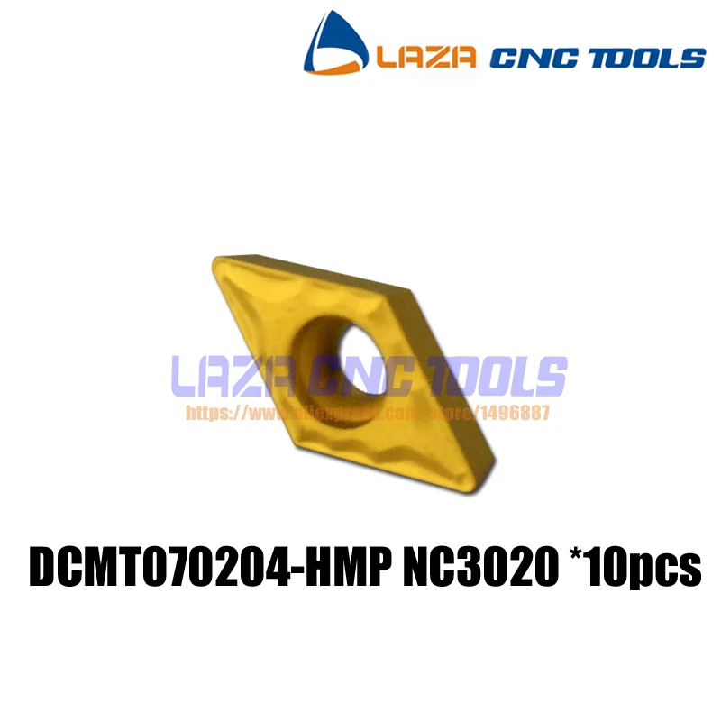 DCMT070204 HMP NC3020 * 10 шт карбида вольфрама поворачивая Вольфрам карбидные вставки