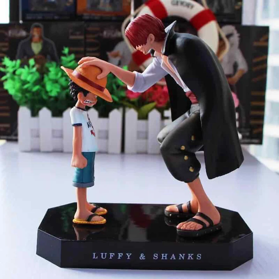 Экшн-фигурки из коллекции японского аниме One Piece Classic Memory Red Hair and Little соломенная