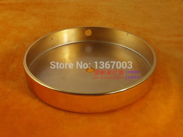 150 мм Золотая лампа Напольная Лампа основа корпус диск складная пластина