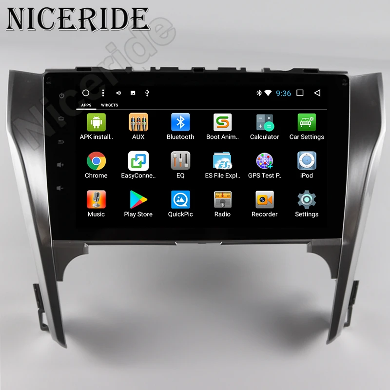 Android 7 1 автомобильный Dvd GPS мультимедийный плеер для Toyota Camry 2012 НАВИГАЦИЯ 2 Din Raido