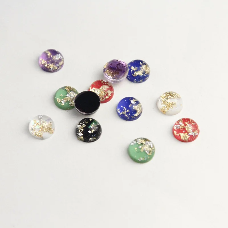 Jaymaxi 10 мм Цветок Кабошон Смола искусственная Друза Сделай Сам ювелирные изделия