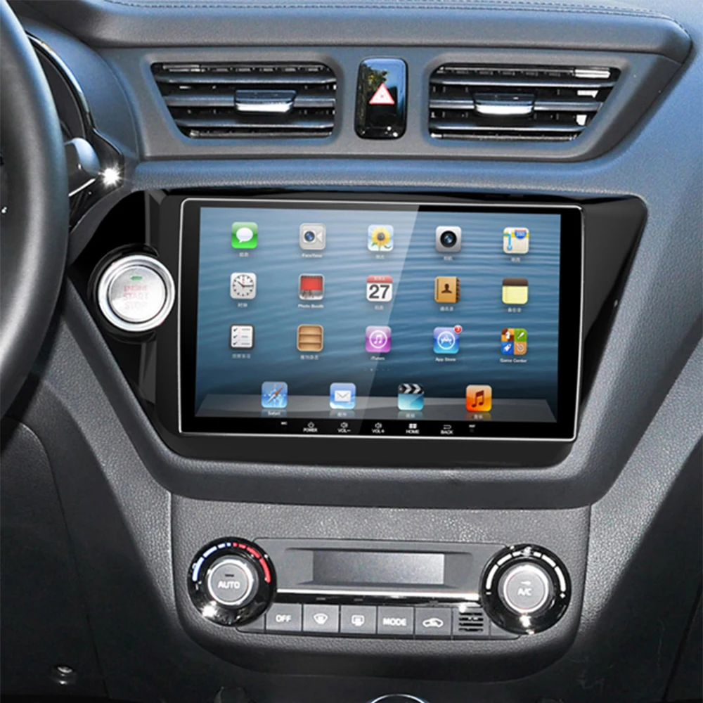 OZGQ Android 7 1 Автомобильный плеер для KIA Rio/Rio R 2011 ~ 2017 экран Авто GPS навигация Bluetooth