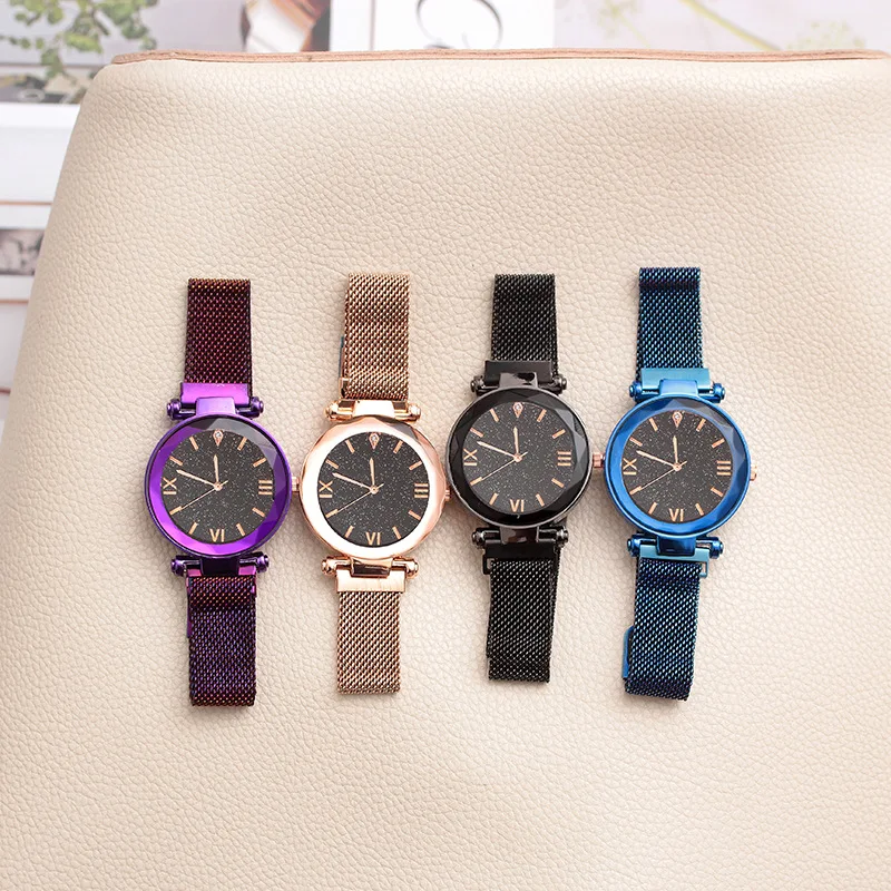 Часы женские кварцевые с магнитным ремешком|Женские наручные часы| |