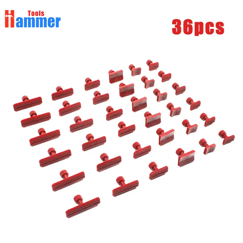 

36pcs Puller Tabs Glue Pads for car dent car body paintless dent repair