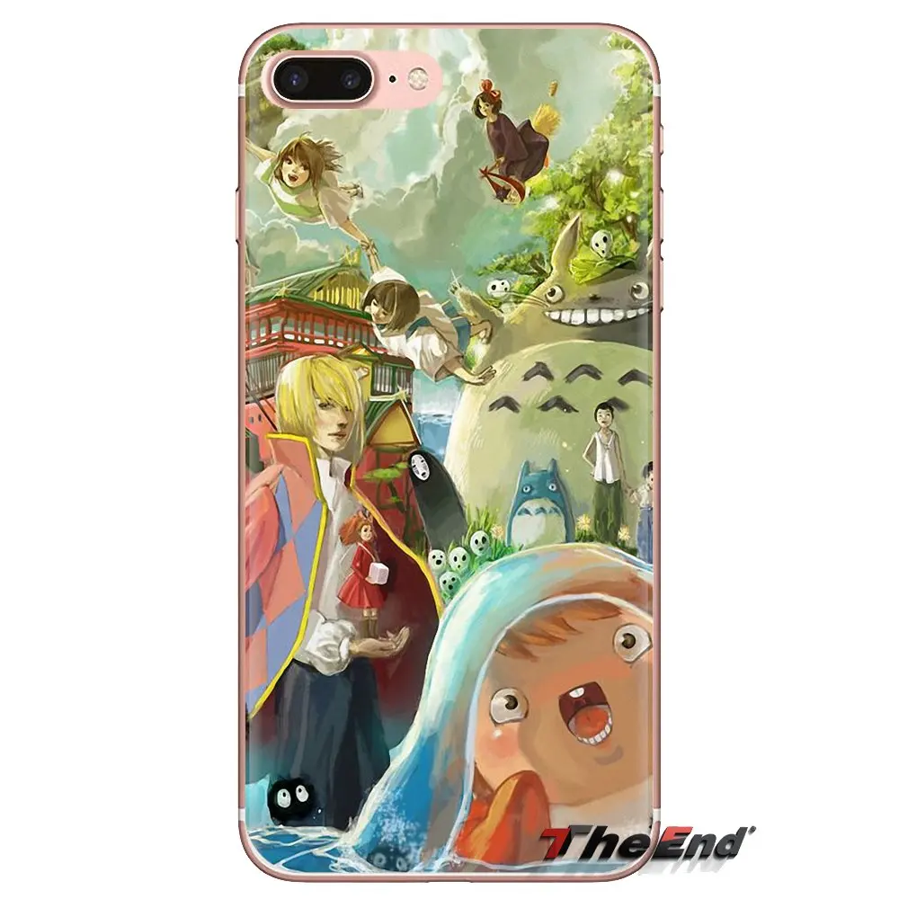 Ponyo On The Cliff For Xiaomi Redmi 4A S2 Note 3 3S 4 4X 5 Plus 6 7 6A Pro Pocophone F1 Transparent Soft Cases Covers |