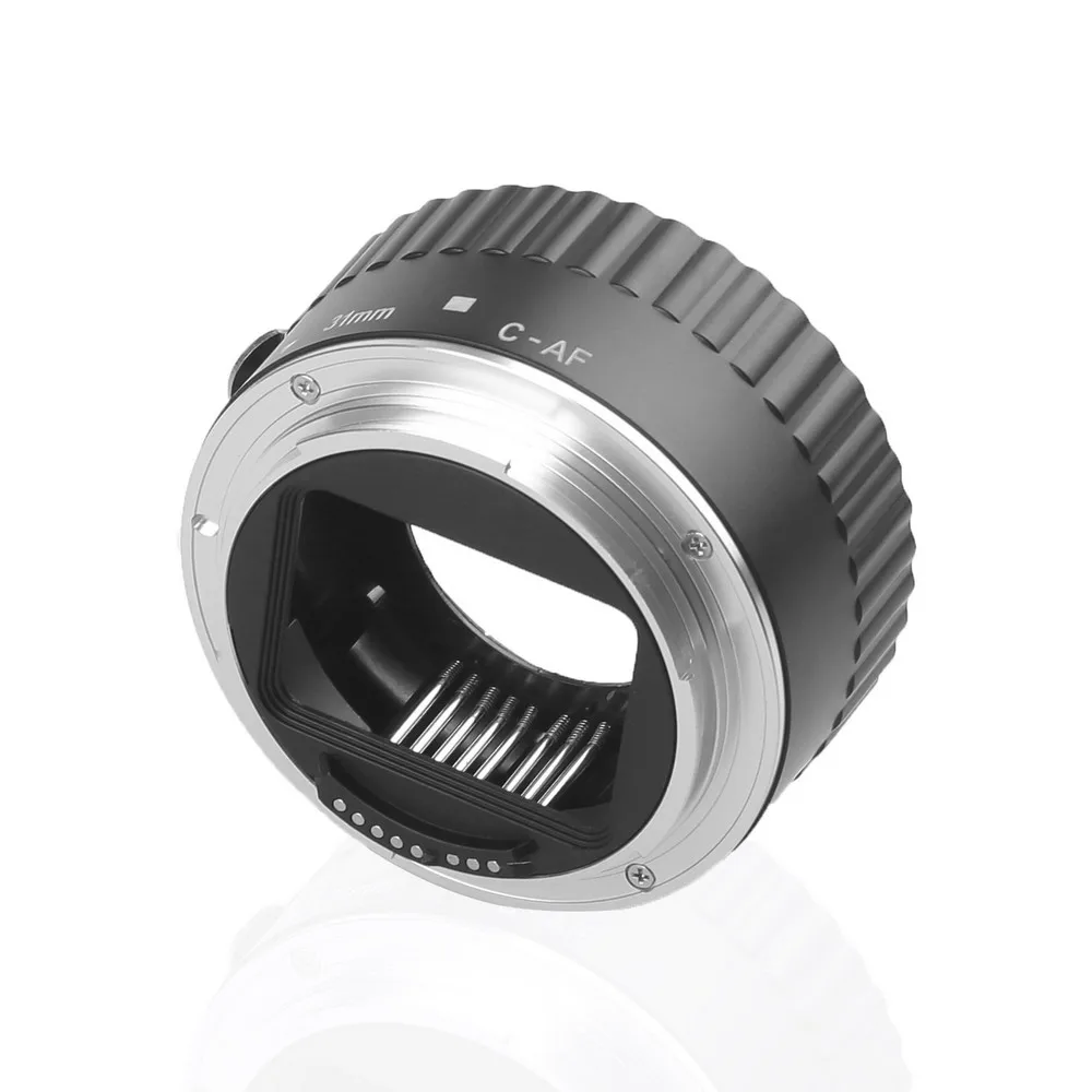Capsaver MET-C6 металлический Автофокус AF макро Удлинительное Кольцо трубки для Canon EOS
