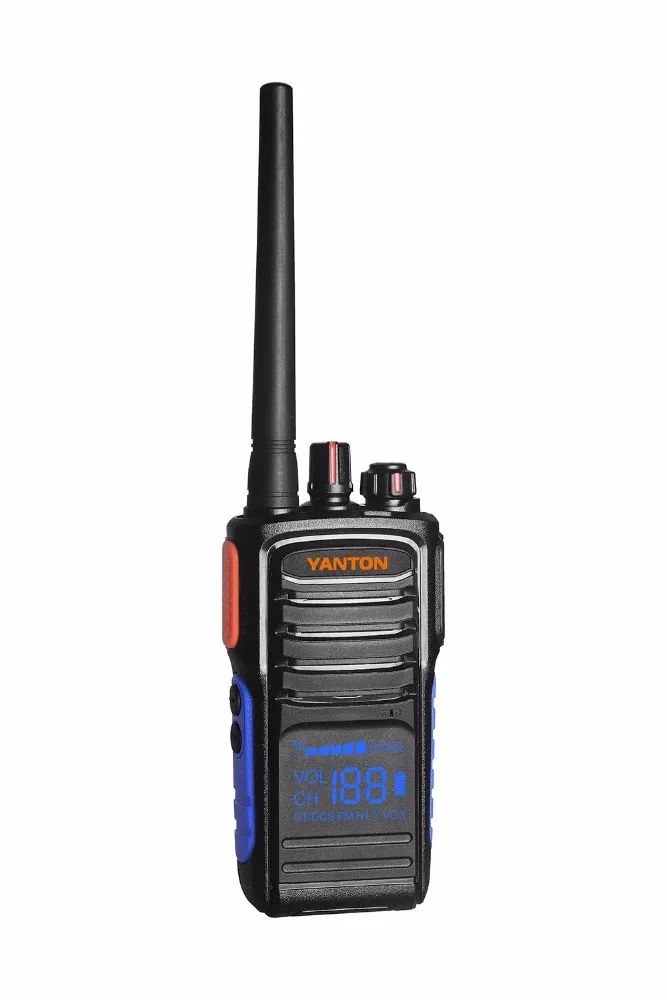 YANTON Новый Дизайн профессиональный ручной Двухканальные рации UHF 400-480 мГц 5 Вт PTT