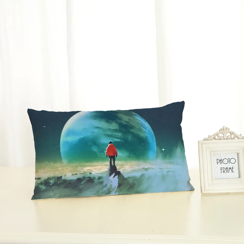 Вторичный элемент накидки на подушки, украшения дома 30x50 декоративные бежевые льняные наволочки