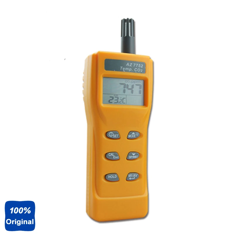 

Carbon Dioxide CO2 Gas Concentration Detector with Alarm AZ-7752