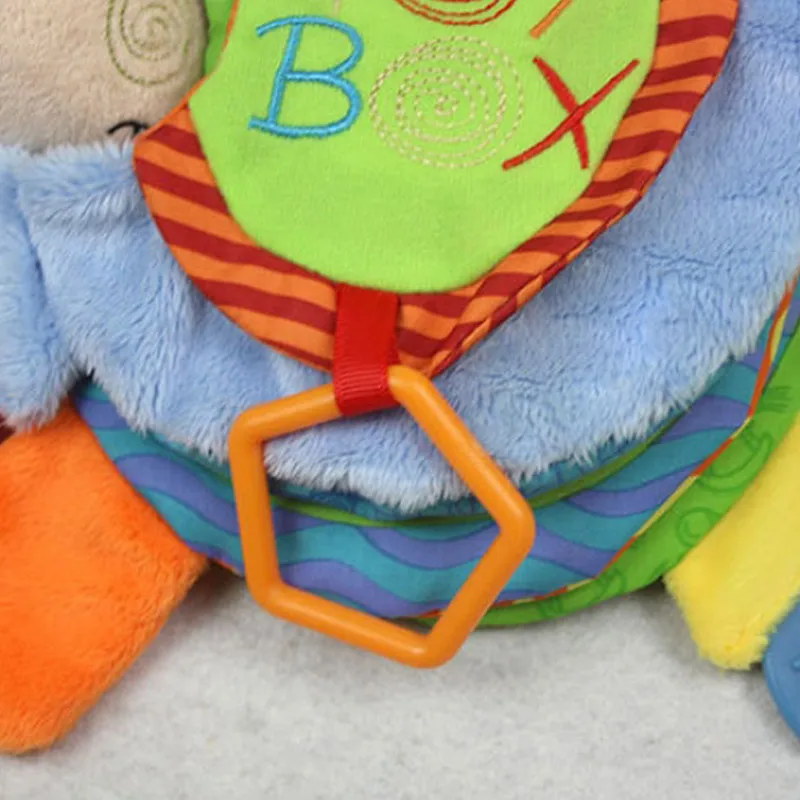 Книга из ткани о животных детские игрушки 0 12 месяцев книги по развитию Newbron