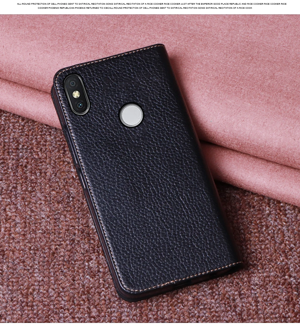 Чехол-книжка для Xiaomi Redmi S2 кожа мобильный телефон | Мобильные телефоны и