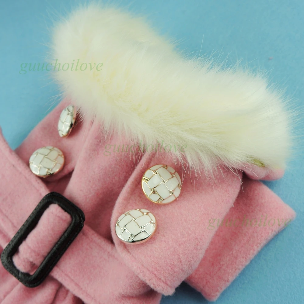 Fitwarm Высококачественная благородная розовая шерстяная одежда для домашних