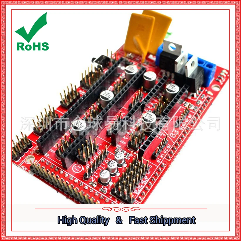 Плата управления для 3D принтера RAMPS 1 4 модуль Reprap MendelPrusa|ramps 1.4|3d printer boardmodule board |
