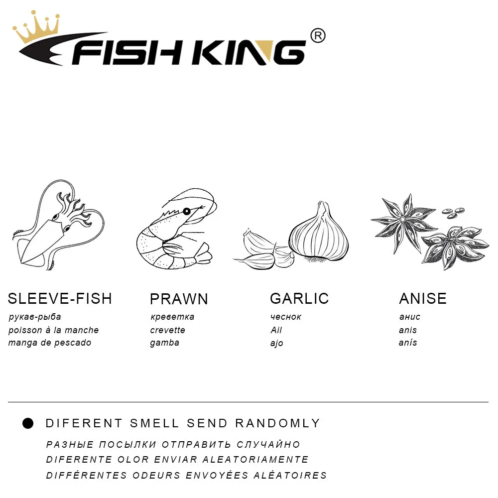 FISH KING 6 шт./упак., мягкие приманки, приманка для рыбалки 105 мм, 11 г, приманка для плавания, форель, Мягкая наживка для рыбалки воблер, искусственная приманка для щуки