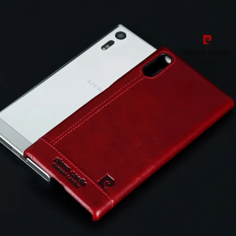 Чехол для Sony Xperia XZ, Роскошный Жесткий чехол из натуральной кожи для Sony Xperia XZ F8331 XZ, двойной телефон, чехлы