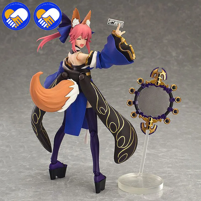 Новое поступление figma 304 # Fate/EXTRA Caster tamamo no Mae ПВХ фигурка 14 см Fate Grand Order Кастер с