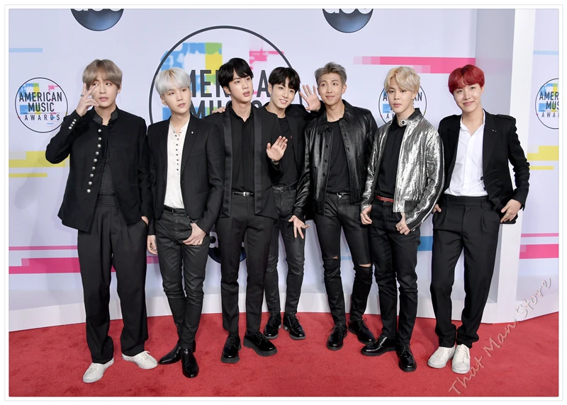 Kpop bangtan постер для мальчиков ясное изображение наклейки на стену украшение дома хорошее качество печать белая крафт-бумага домашний арт бренд