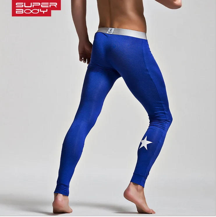 2016 новых людей лонг джонс брюки термобелье сексуальный высокое качество трусы ml