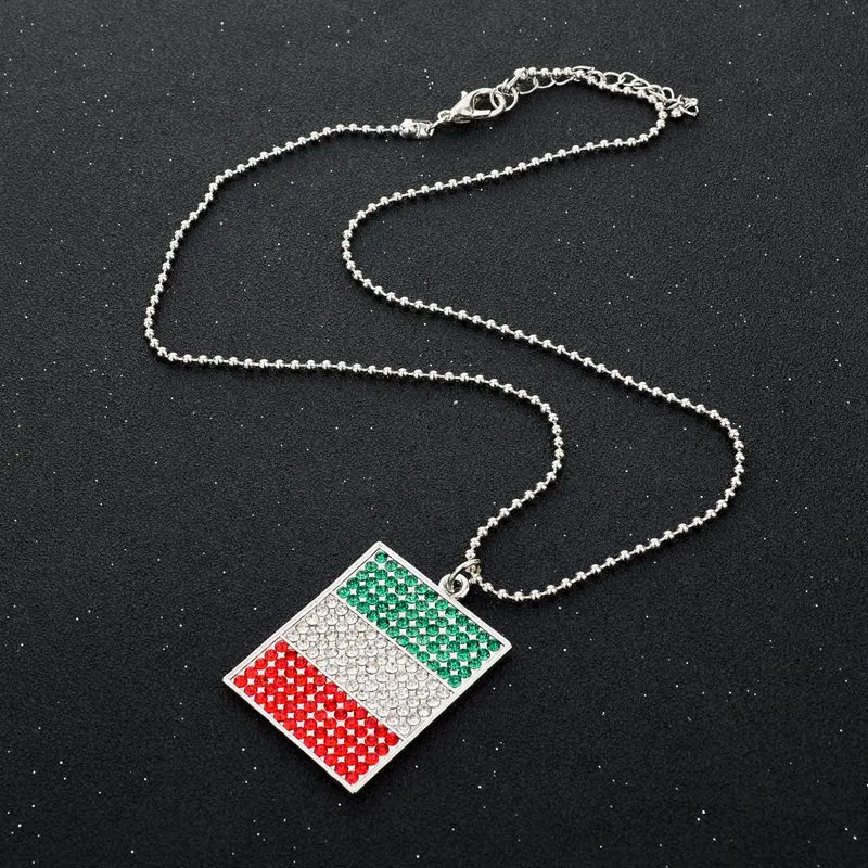 Ожерелье из цинкового сплава с квадратным родиевым покрытием 150873106|zinc alloy|necklace necklacenickle free necklace |