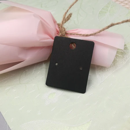100pcs cards Горячая Распродажа 100 шт./лот 5X4 см серьги Модные ювелирные изделия красочные карты Органайзер бирки DIY ручной работы серьги гвоздики Упаковка карты - Цвет: 100pcs cards