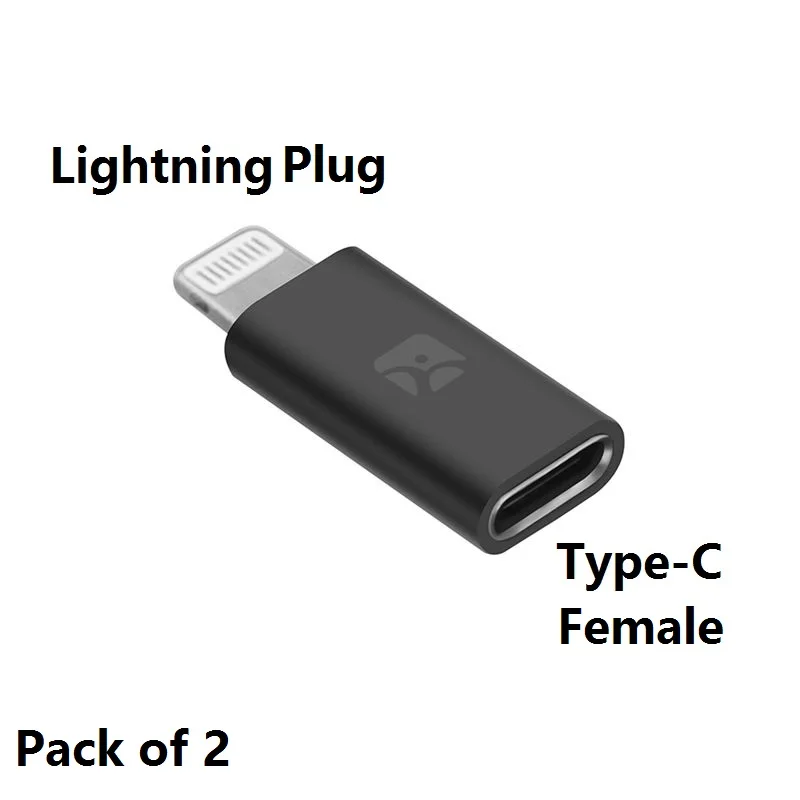 Кабель с разъемом USB типа C Female to Lightning Мужской адаптер переменного тока кабель