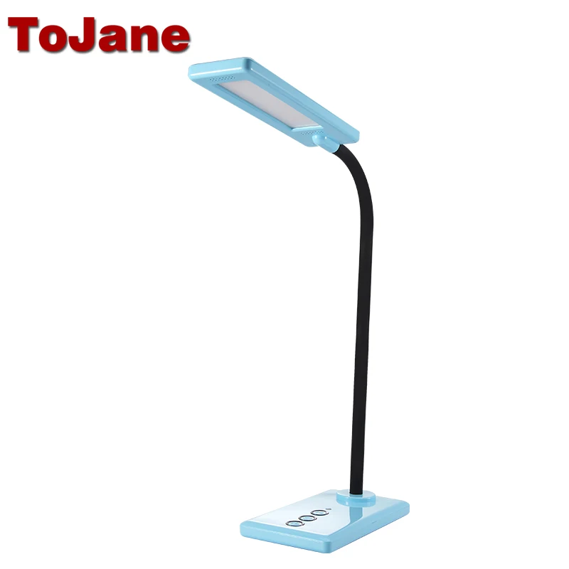 ToJane TG905 5-уровневая Яркость& Цвет Led Настольная лампа Светодиодная настольная лампа 8 Вт Светодиодная лампа для чтения настольная лампа светильник