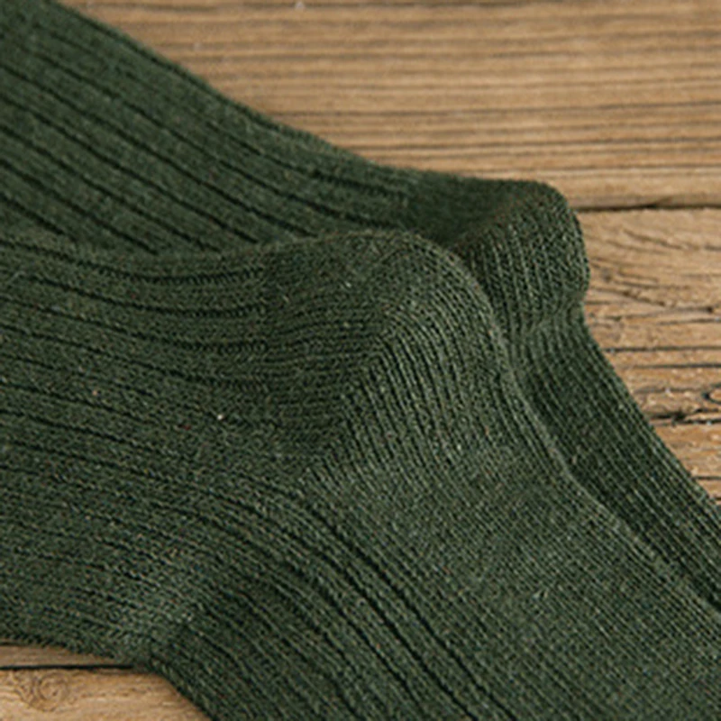 Носки Женские однотонные стиль Харадзюку толстые мягкие унисекс пара носков