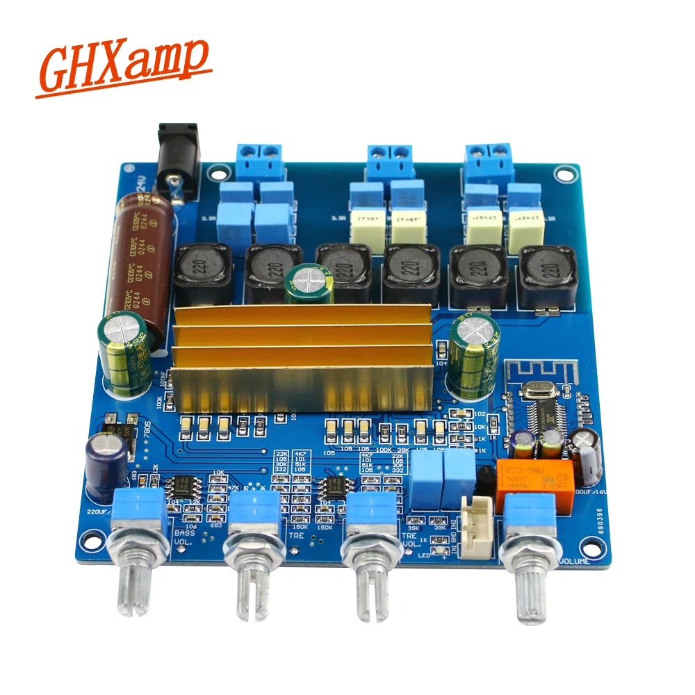 GHXAMP TPA3116 Bluetooth 4 2 Hifi усилитель Новый 1 цифровой мощности 50 Вт * + 100 Высокая мощность