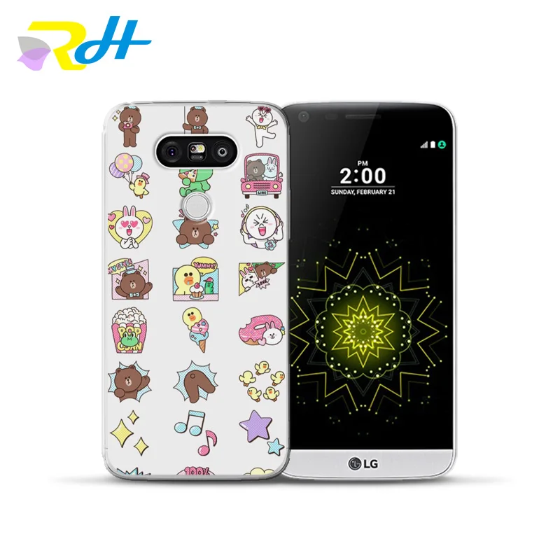 Чехол для LG G4 G5 G6 мягкий черный коричневый волосы розовое сердце Q6 Q8 чехол K4 K7 2017 X