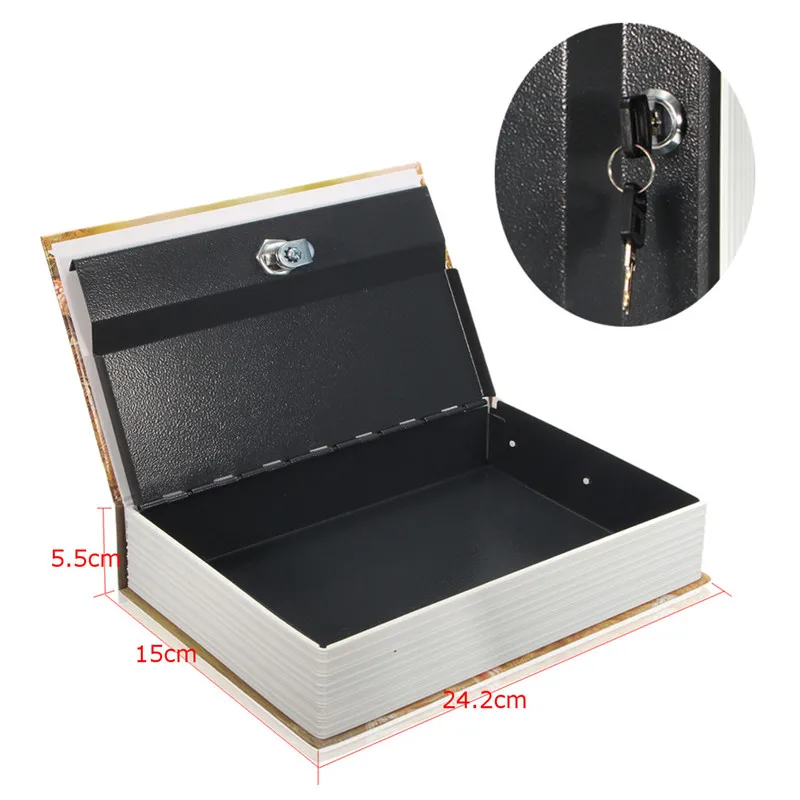 Ювелирная для ключей Разблокировка детского подарка мини-Сейф книга скрытая