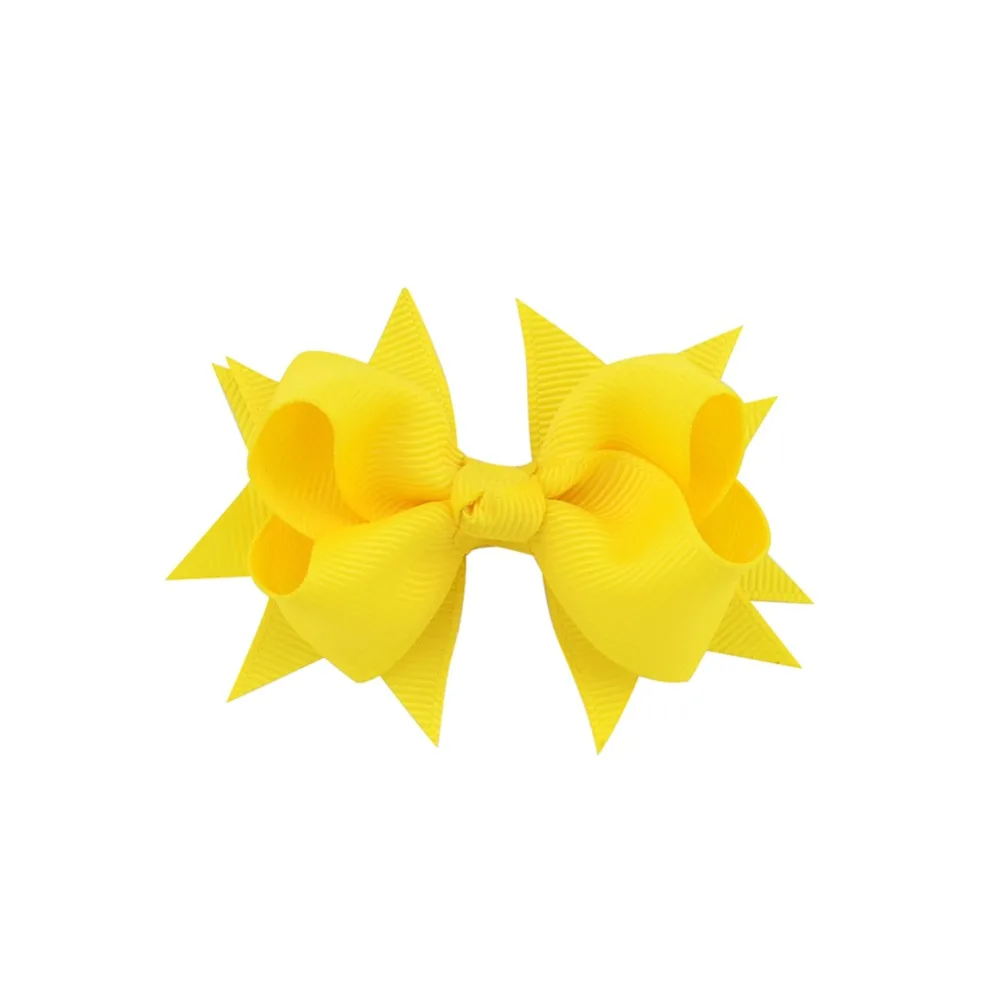 Новинка 2017 20 шт./лот Детские милые заколки для волос с цветами бантом аксессуары