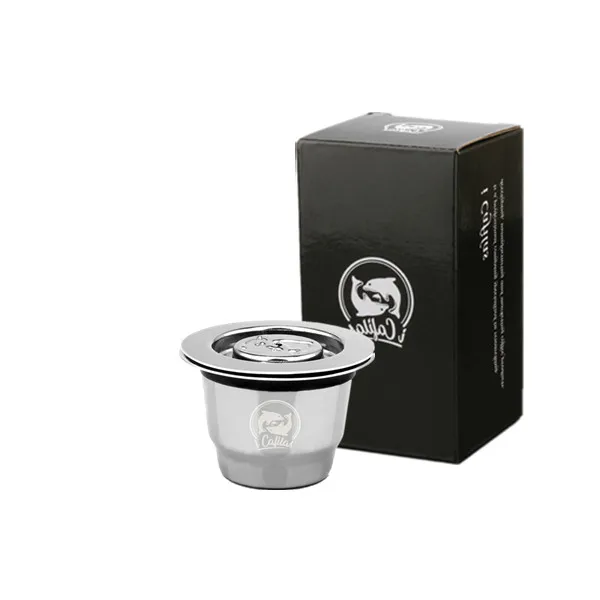 ICafilas нержавеющая сталь многоразового использования Nespresso кофе капсула Cafeteira фильтр для эссенца Мини& Citi Z - Цвет: 1capsule