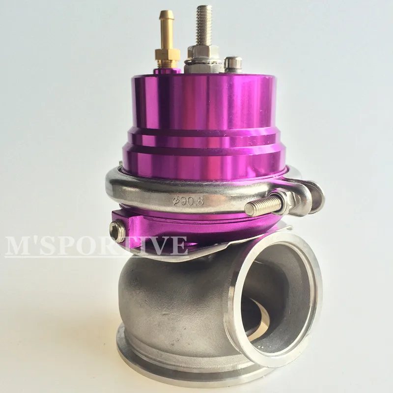 M'SPORTIVE-60 мм мусорный отсек-нержавеющая сталь V BAND 1 jzgte/SR20DET/JDM фиолетовый