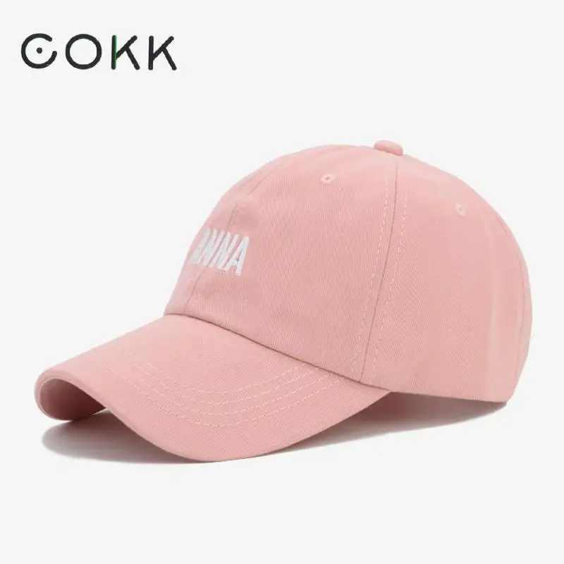 COKK Snapback весна лето шапки для мужчин и женщин пары Мягкая бейсболка с надписью Анна папа шляпа Регулируемая Кепка для мужчин Спорт Bone мужской