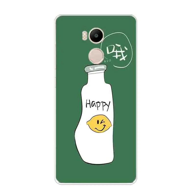 For Xiaomi Redmi 3 / Pro Shell 4 Phone Case 5.0&quot Hongmi 4A Coque Soft TPU Funny Style Design Painted | Мобильные телефоны и