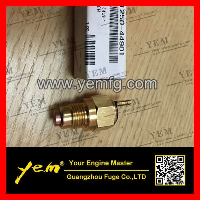 OEM № YM121250-44901 121250-44901 термопереключатель для двигателя Yanmar 4TNE98 |