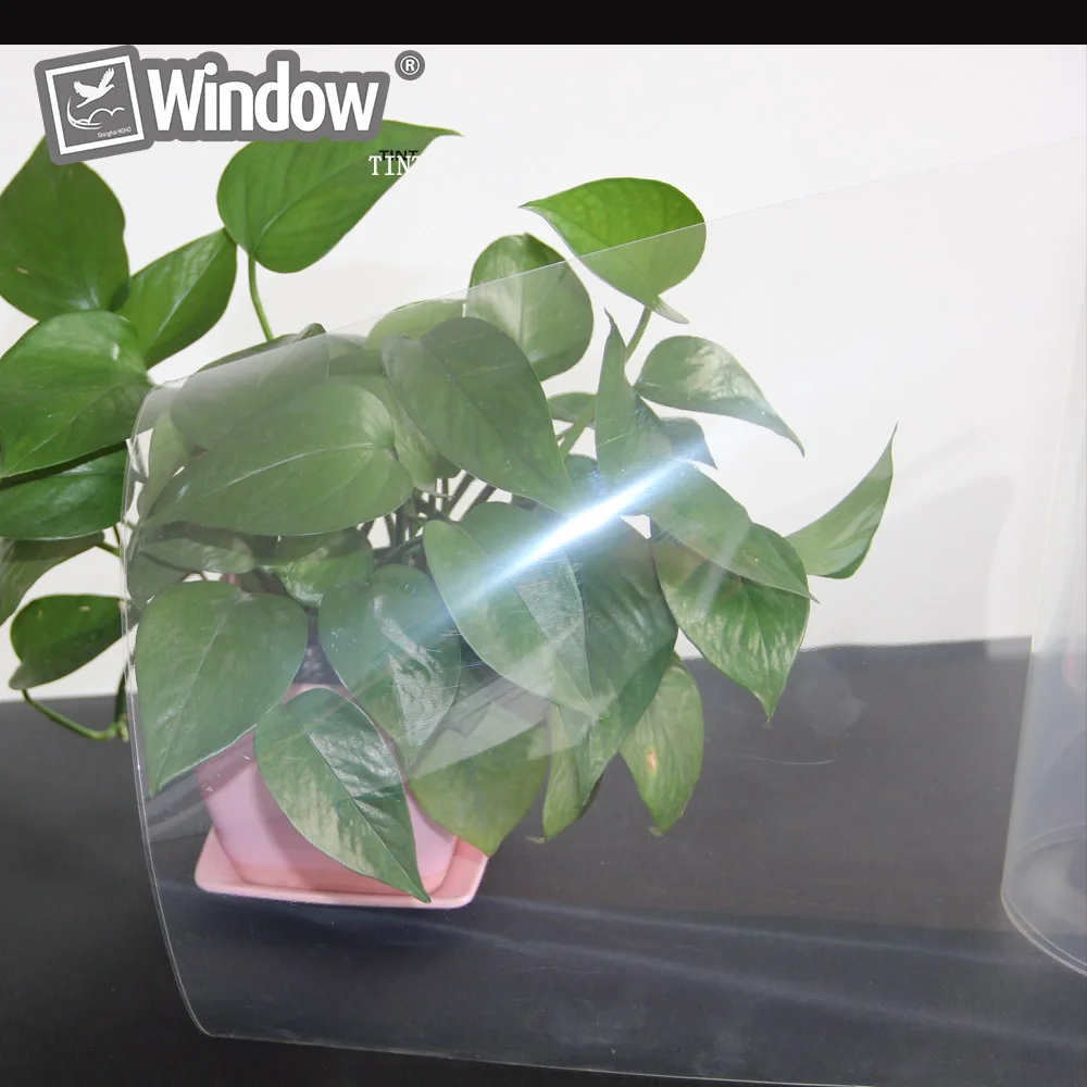 Прозрачная защитная пленка 8 мил для окон фотопленка ударопрочная стеклянных