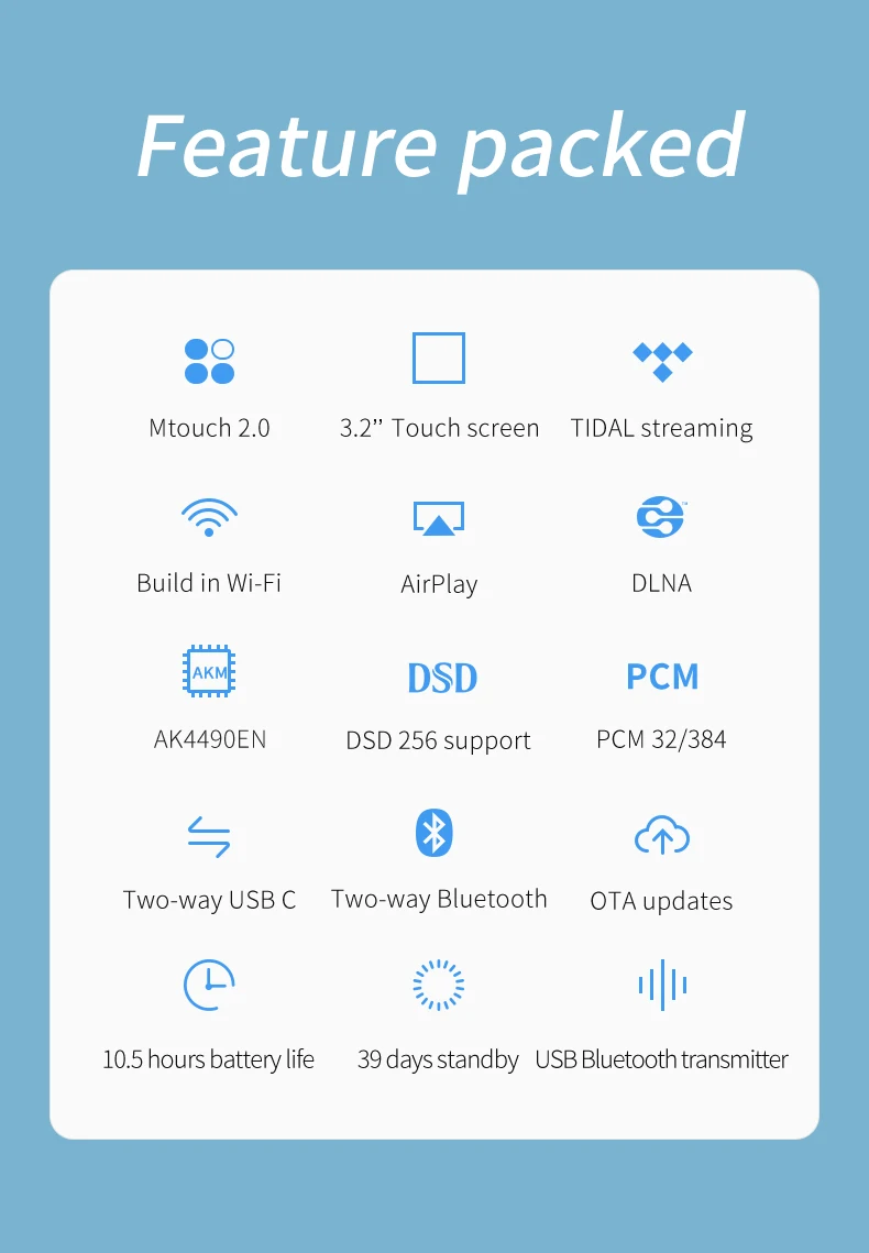 SHANLING M2X Hi-Res AK4490 ЦАП USB DSD Wifi Bluetooth Hi-Fi музыкальный MP3 плеер PCM 32/384 сенсорный экран type C