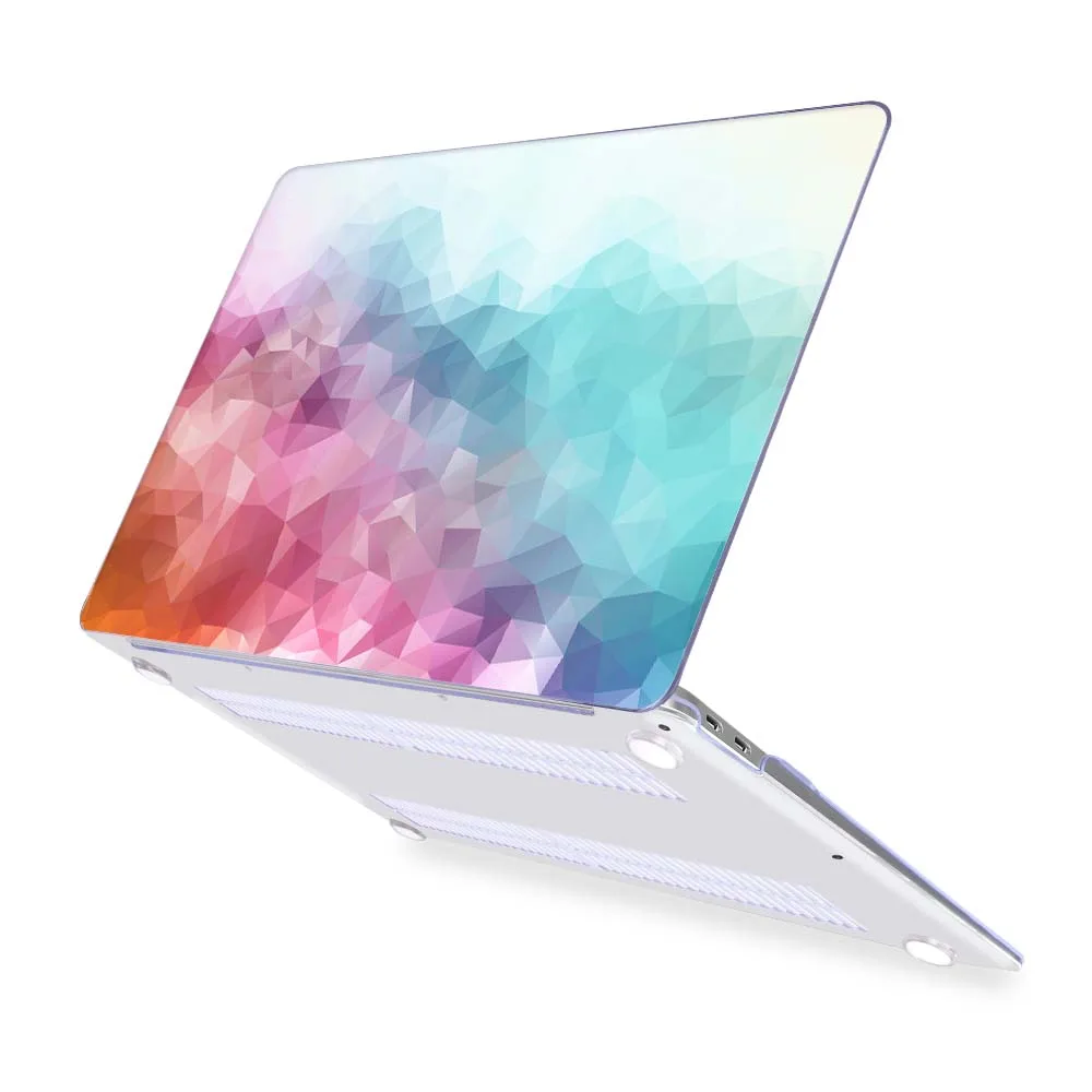 A047 Чехол для ноутбука MacBook Air Pro retina 11 12 13 15 A1932 Pro 13 15 16 дюймов Сенсорная панель A2141 A2159 пластиковый жесткий чехол - Цвет: A047