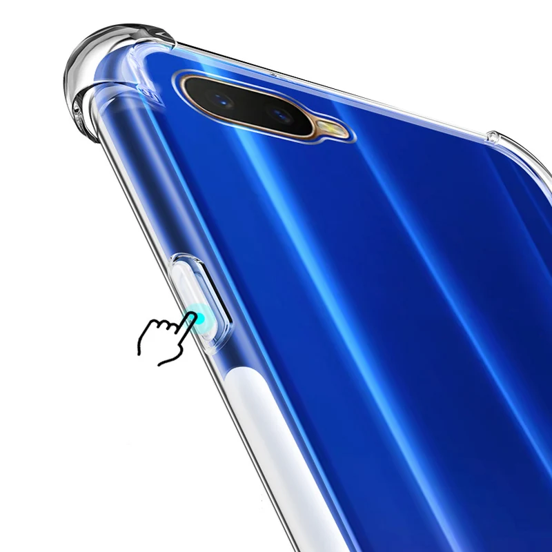 Роскошный противоударный чистый мягкий чехол кожаный Капа для Oppo R15x телефона