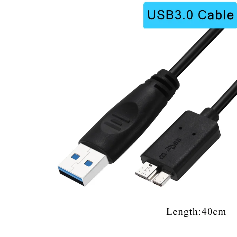 Usb-хаб 3,0 4 порта Micro USB 3,0 концентратор разветвитель с адаптером питания мульти usb-хаб высокоскоростной 5 Гбит/с Тип A 3 хаб для ПК - Цвет: USB3.0 cable