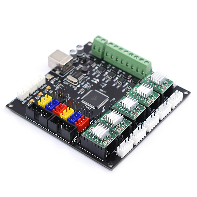 Материнская плата BIGTREETECH KFB2.0 RepRap контроллер с 2004LCD панелью + Драйвер A4988 5 шт. для 3D