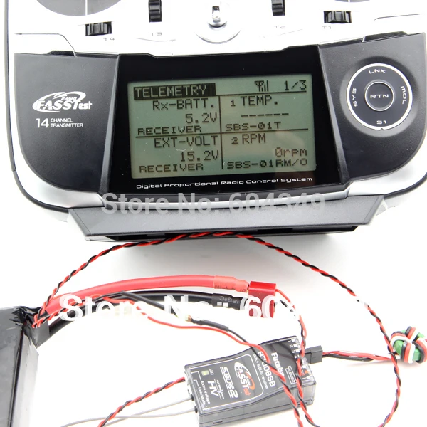 FUTABA внешний Напряжение кабель R7008SB RX для Futaba 14SG 18mz | Игрушки и хобби