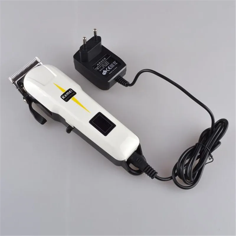 Electric Hair Trimmer Haircut Cutting Machine Barber Display Screen Titanium Blade Men Styling Tools With Razor Herramientas | Бытовая