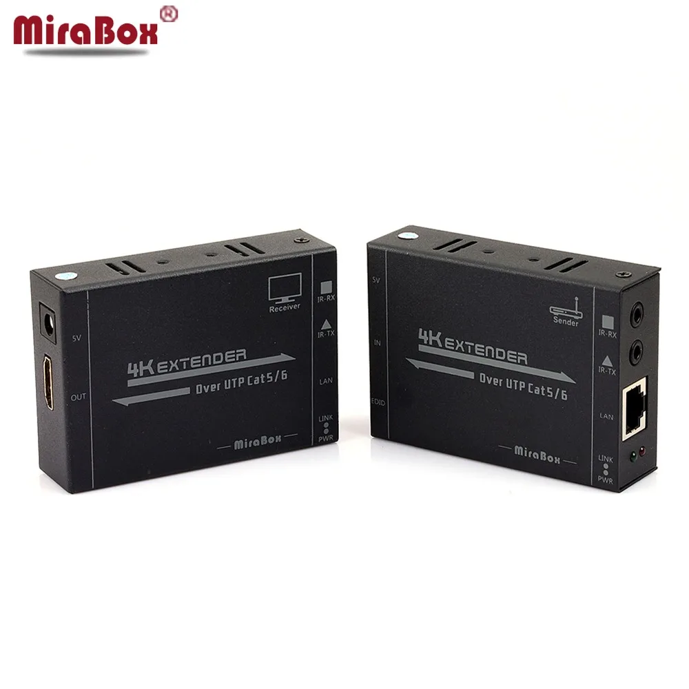 MiraBox 60 м 4 K HDMI удлинитель Поддержка HD 2160P @ 30 Гц EDID Технология двухсторонний