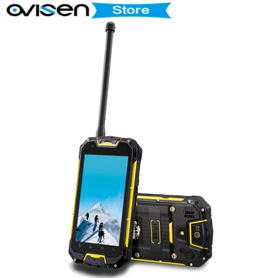 Original Snopow M5 4G LTE Walkie Talkie PTT Smartphone MTK6735 2GB 16GB 4.5'' NFC OTG 13MP IP68 Waterproof Mobile Phone PK m8 m9