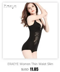 Eraeye женские плюс Размеры S-6xl Shaper шесть Для тела живота груди Сталь корсет для похудения Для тела пикантные Кружева черный бежевый талии Shaper