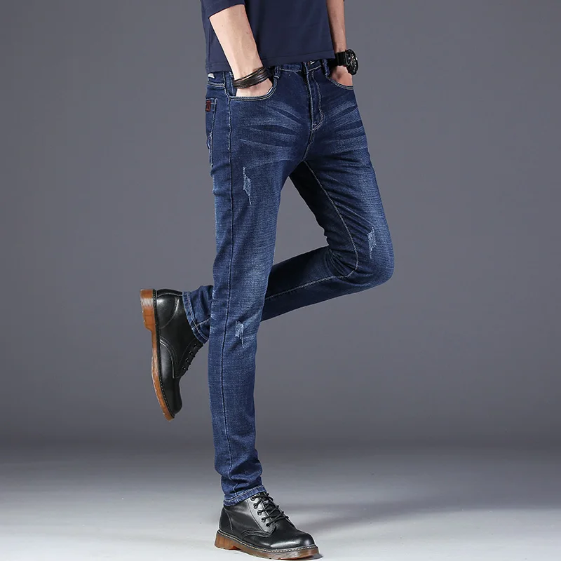 Batmo 2019 Новое поступление высокое качество повседневные тонкие эластичные джинсы